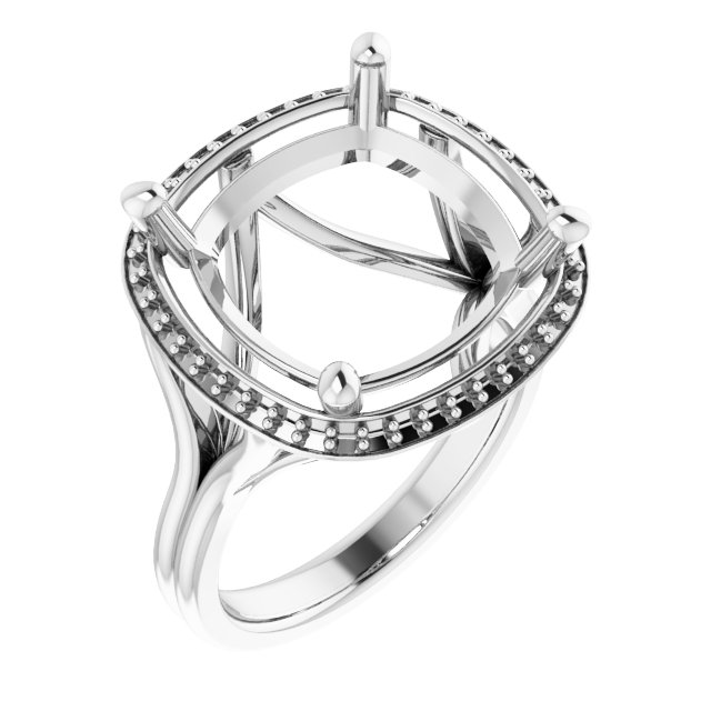 Halo-Style Ring
