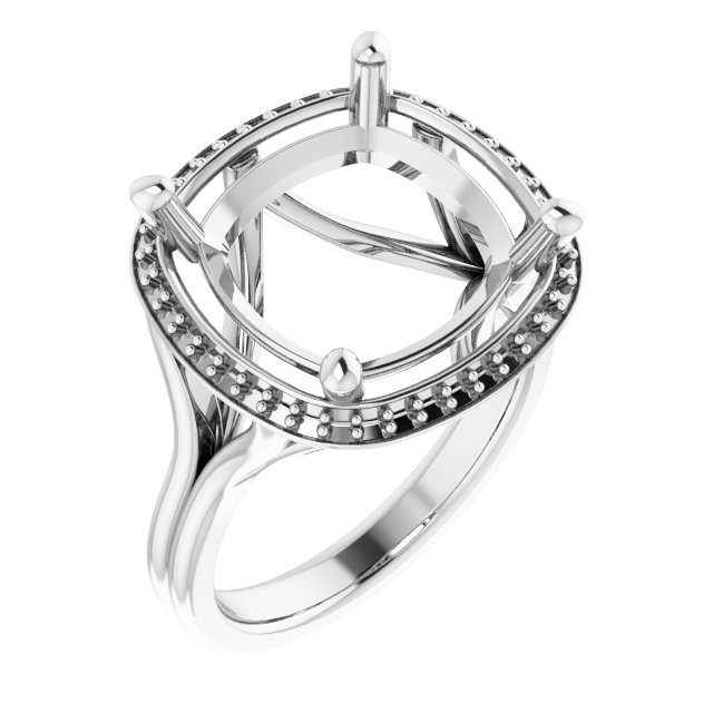 Halo-Style Ring