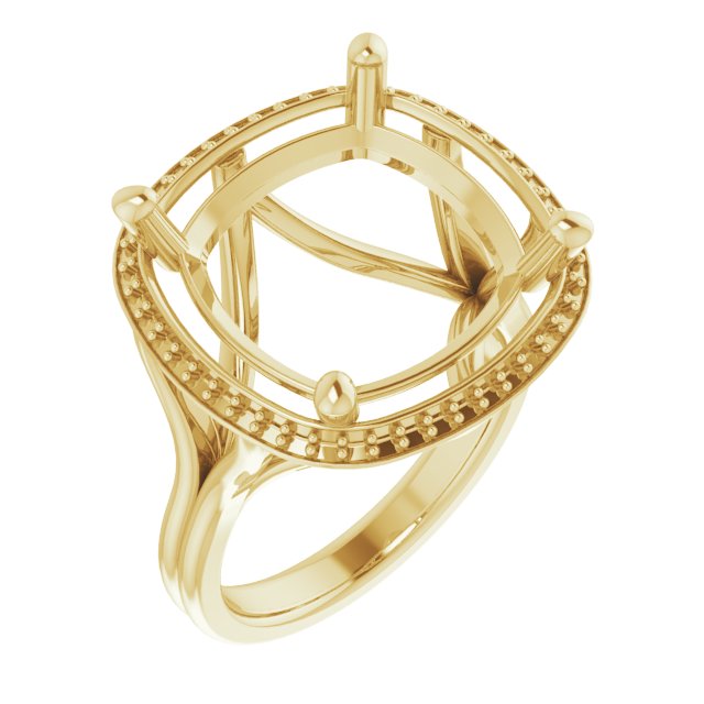 Halo-Style Ring