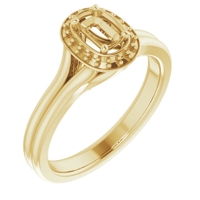Halo-Style Ring