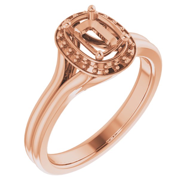 Halo-Style Ring