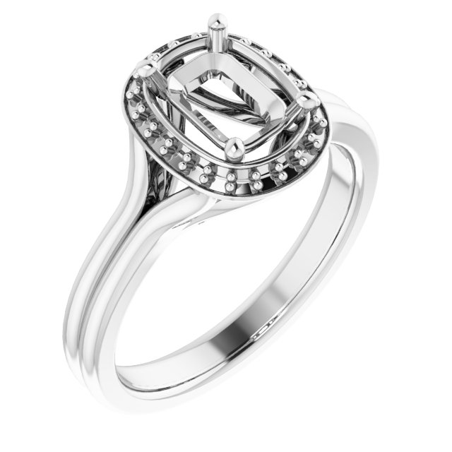Halo-Style Ring
