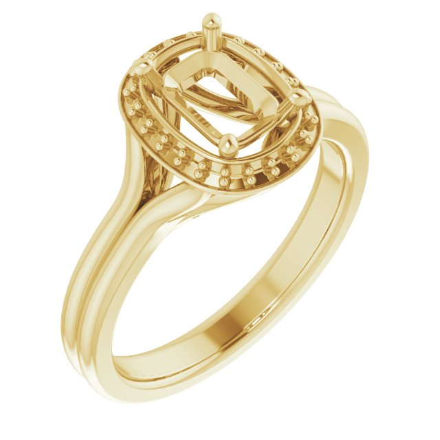 Halo-Style Ring