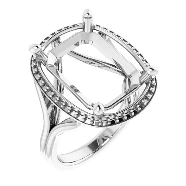 Halo-Style Ring