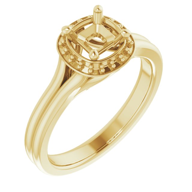 Halo-Style Ring