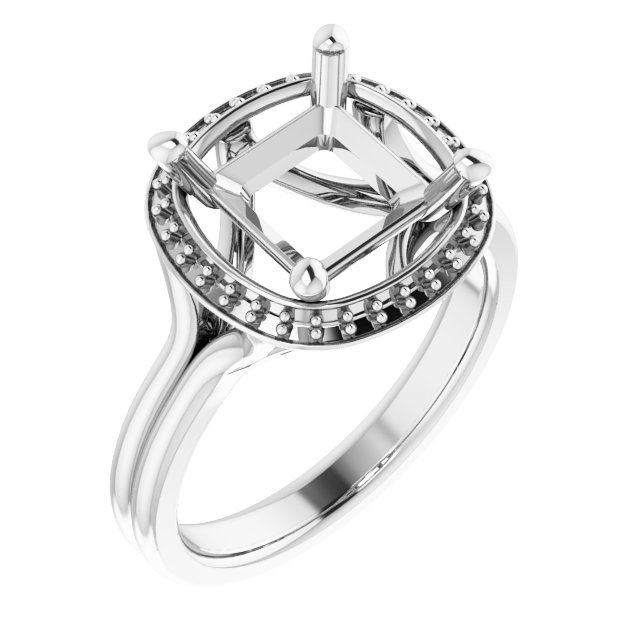 Halo-Style Ring
