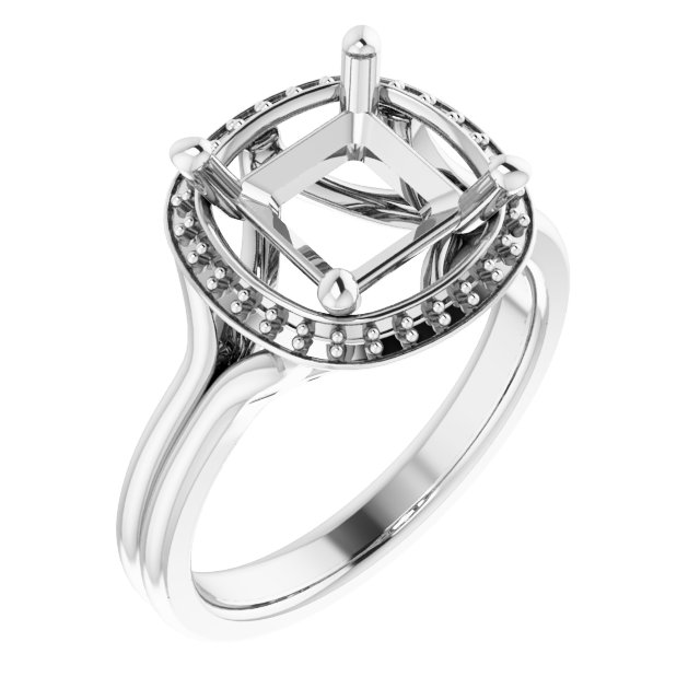 Halo-Style Ring