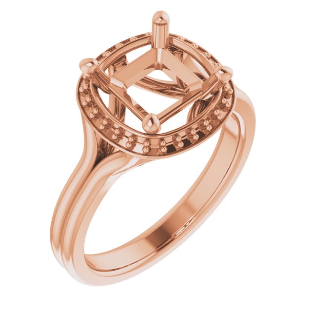 Halo-Style Ring