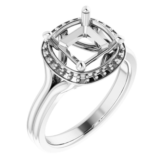 Halo-Style Ring