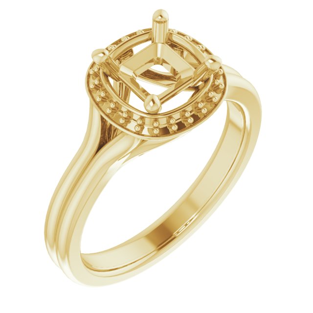 Halo-Style Ring
