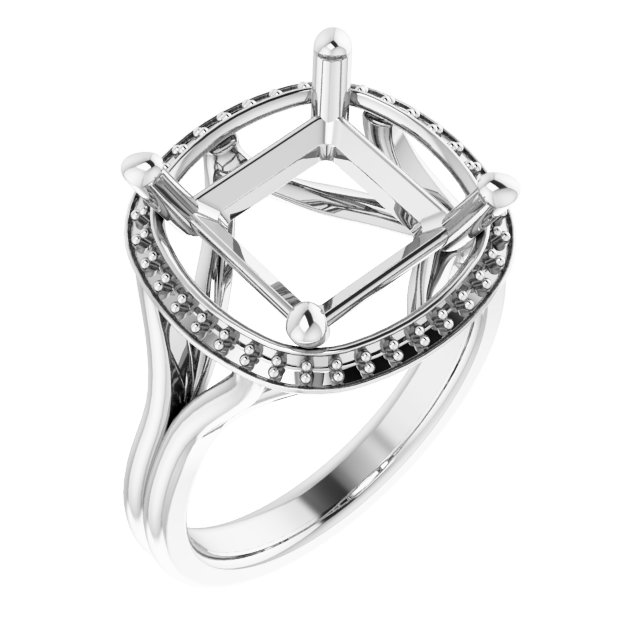 Halo-Style Ring