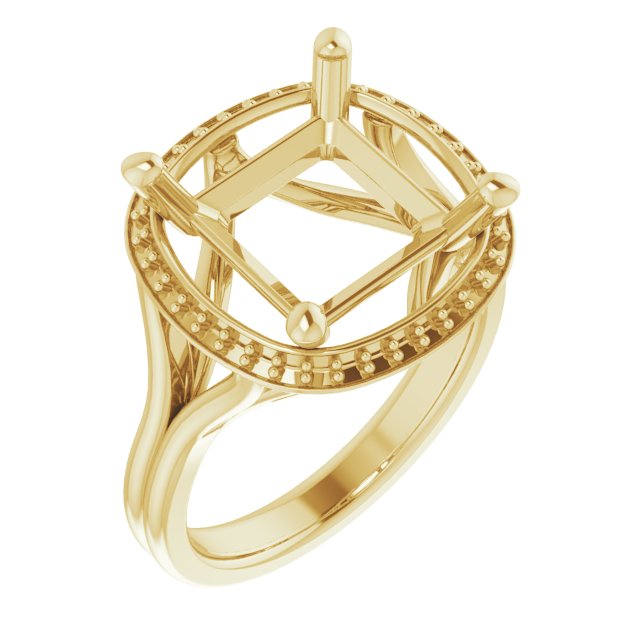Halo-Style Ring
