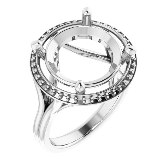 Halo-Style Ring
