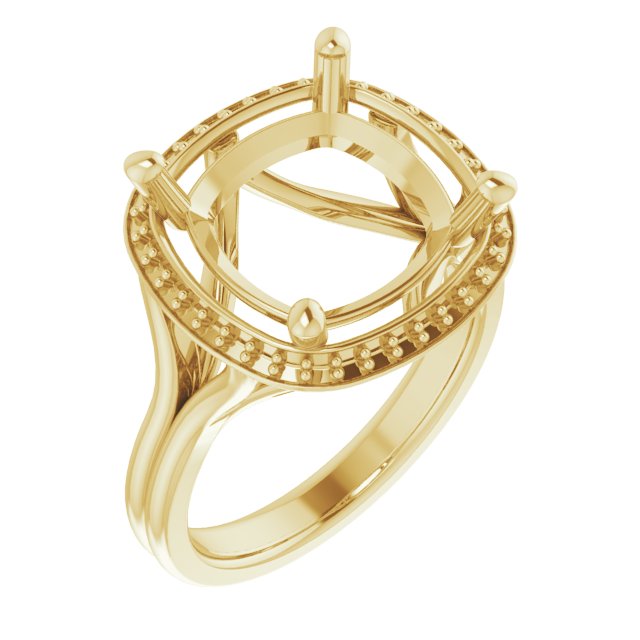 Halo-Style Ring