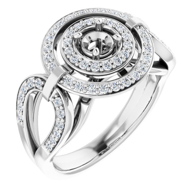 14k White Gold