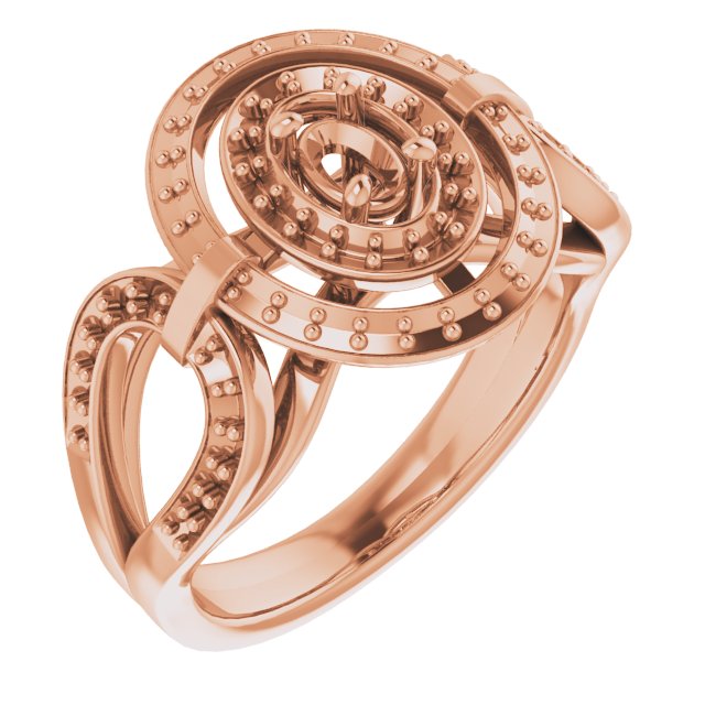 14k Rose Gold