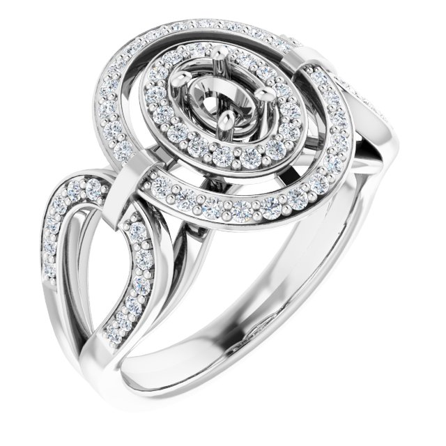 14k White Gold