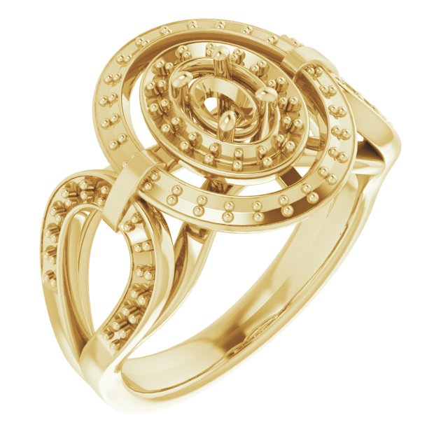 14k Yellow Gold