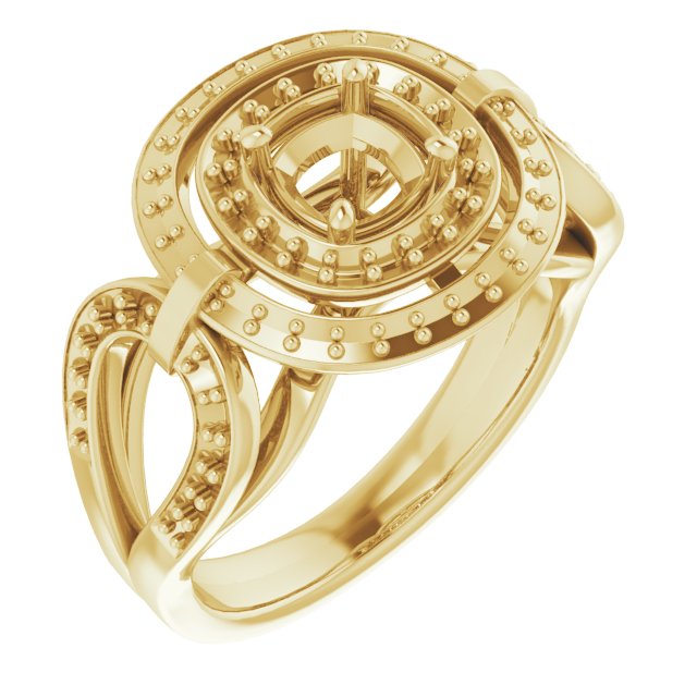 14k Yellow Gold