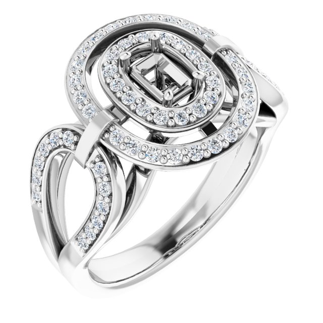 14k White Gold