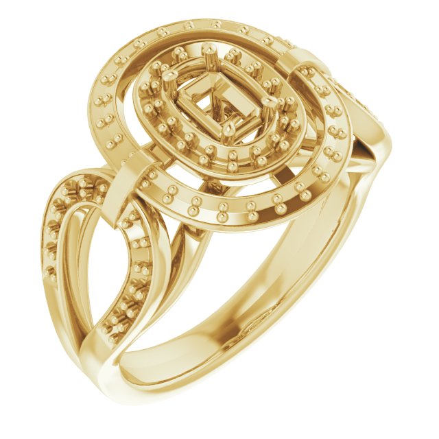 14k Yellow Gold