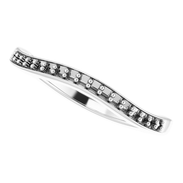 Band Mounting for 9 mm Asscher Ring view 5