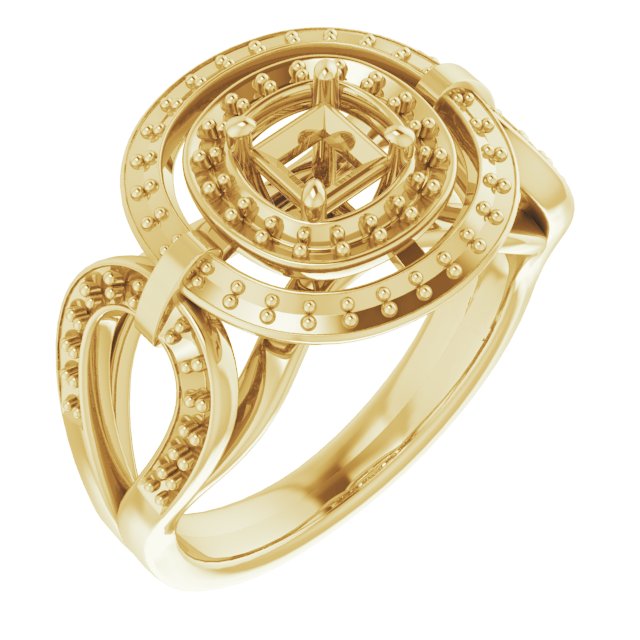 14k Yellow Gold