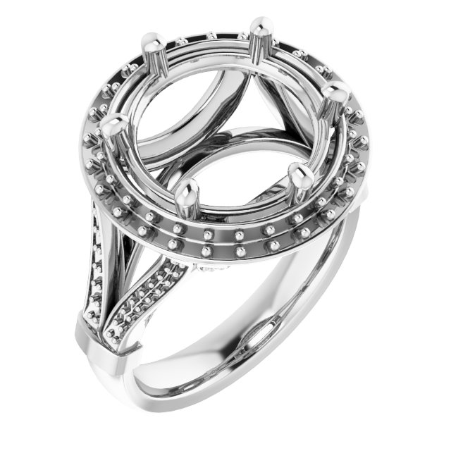 Halo-Style Engagement Ring