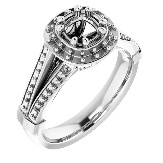 14k White Gold