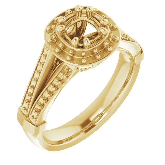 14k Yellow Gold