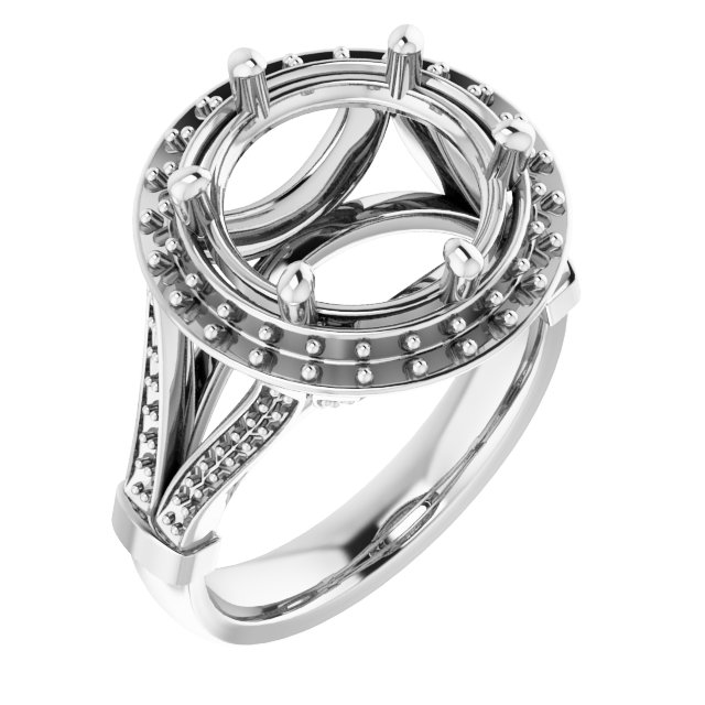 Halo-Style Engagement Ring
