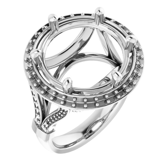Halo-Style Engagement Ring