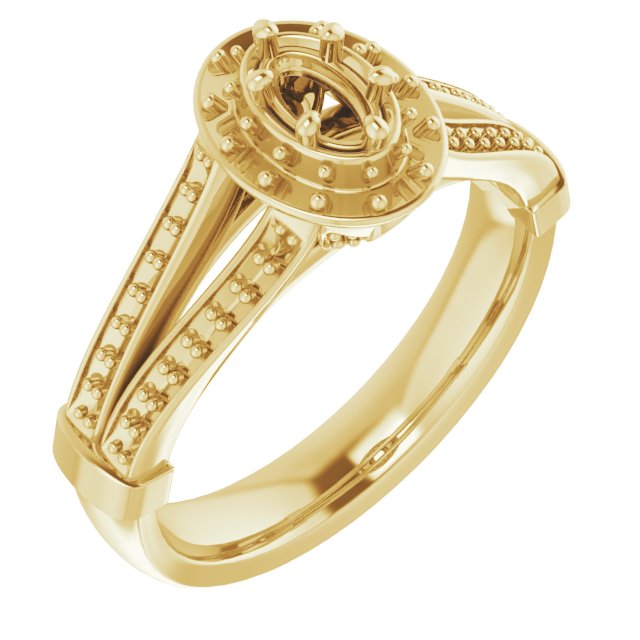 14k Yellow Gold