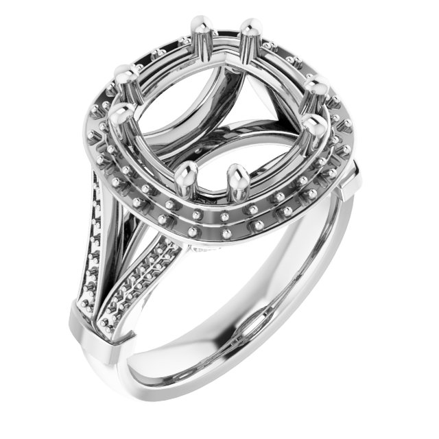 Halo-Style Engagement Ring