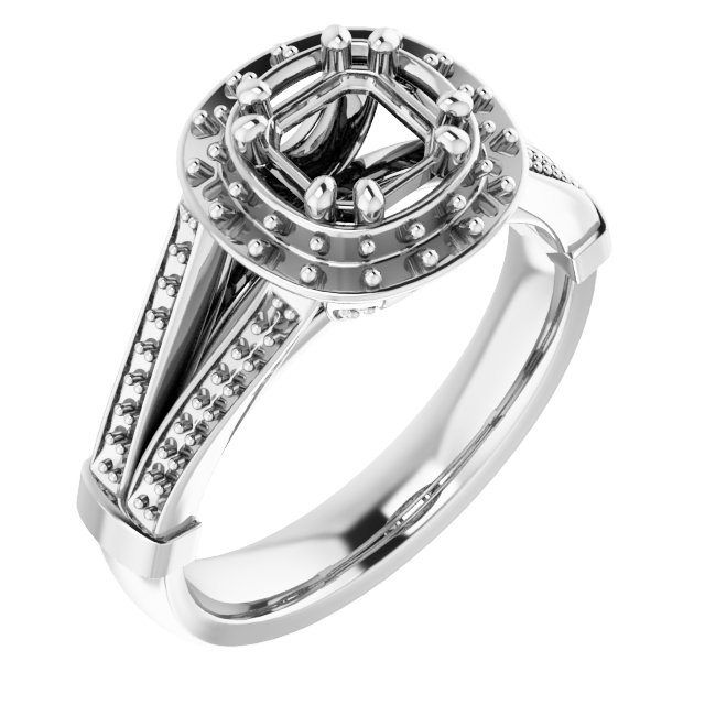 14k White Gold