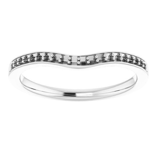 Band Mounting for 10 mm Square Ring view 3