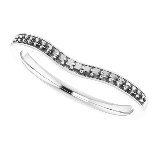 Band Mounting for 10 mm Square Ring view 5
