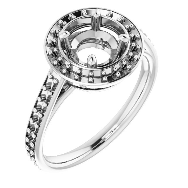 Halo-Style Ring