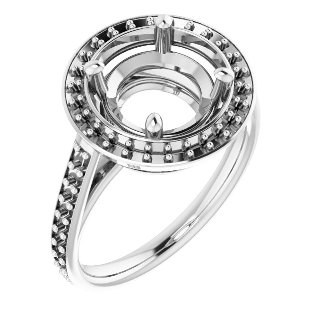 Halo-Style Ring