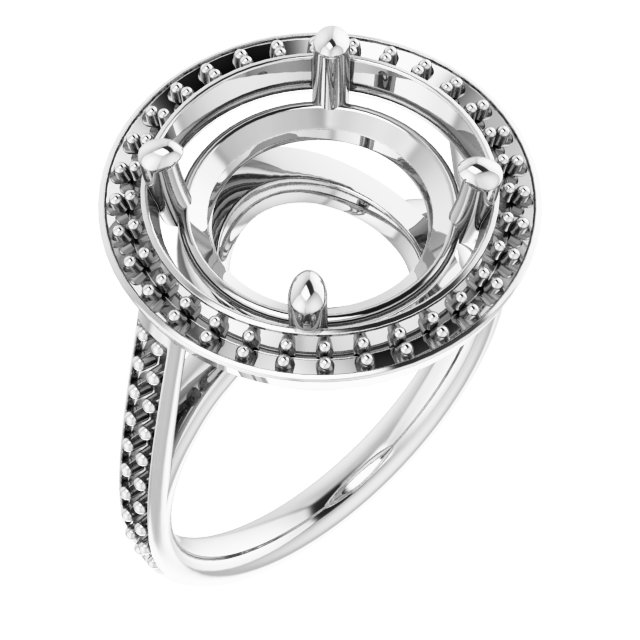 Halo-Style Ring