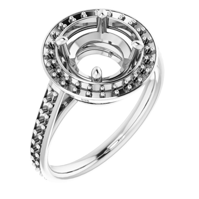 Halo-Style Ring