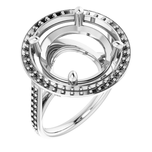 Halo-Style Ring