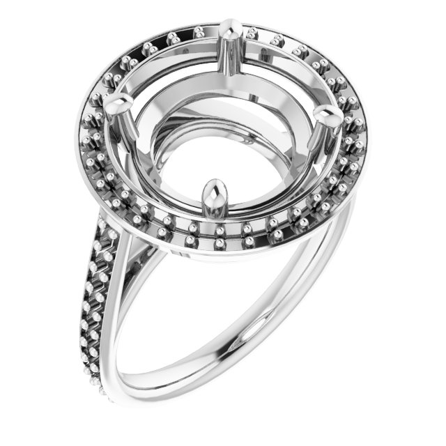Halo-Style Ring