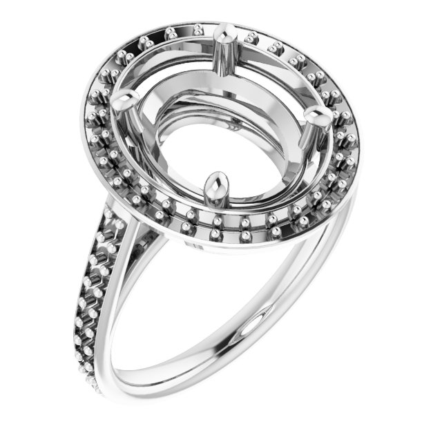 Halo-Style Ring