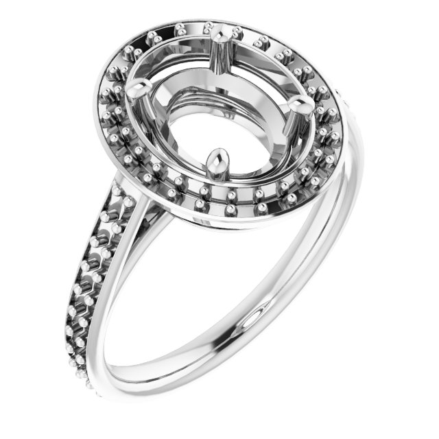 Halo-Style Ring