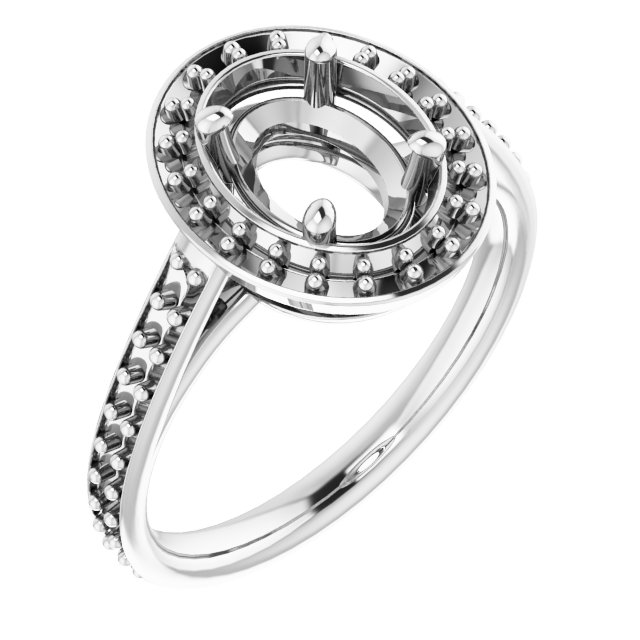 Halo-Style Ring
