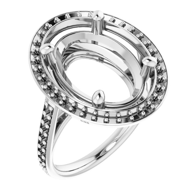 Halo-Style Ring
