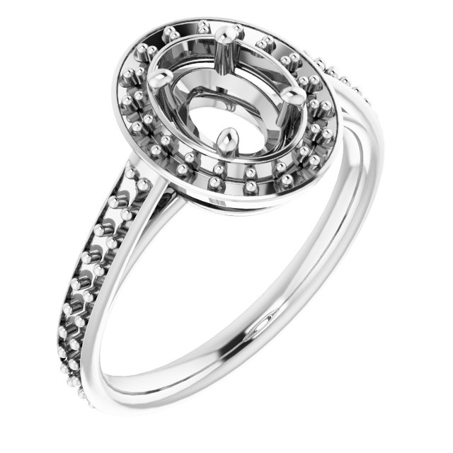 Halo-Style Ring