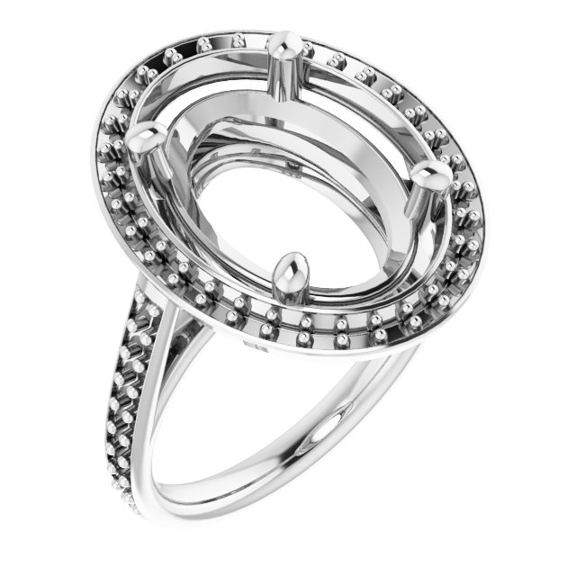 Halo-Style Ring