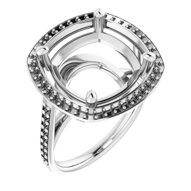 Halo-Style Ring